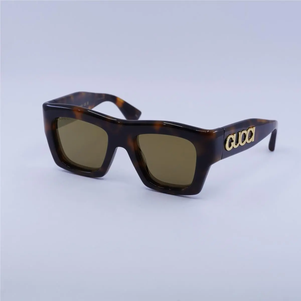 GG1772S 007 Havana/brown Mirrored 52-20-140 Sunglasses by Gucci