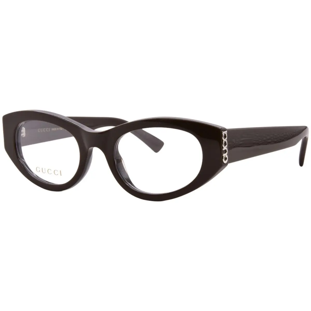 GG2041O 003 Eyeglasses Frame Women`s Brown Full Rim Cat Eye 50mm by Gucci