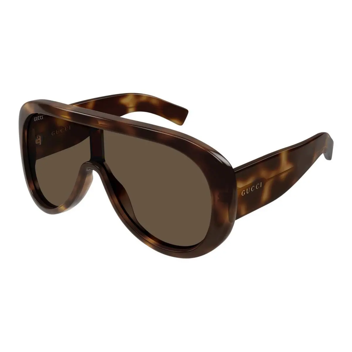 GG2164S 002 Havana Gold Brown Lens Women Sunglasses Large by Gucci