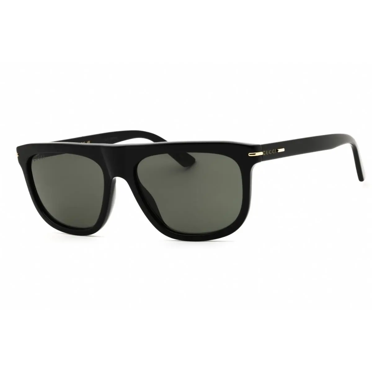 GG1726-001-56 Sunglasses Frame Size 56mm 145mm 17mm Black Men by Gucci