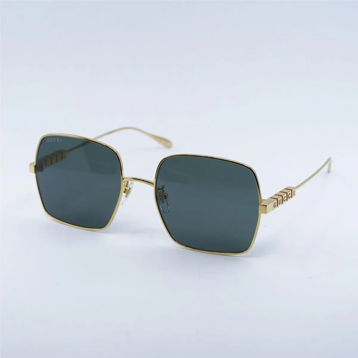 GG1434S 001 Yellow Gold/grey 57-19-145 Sunglasses by Gucci