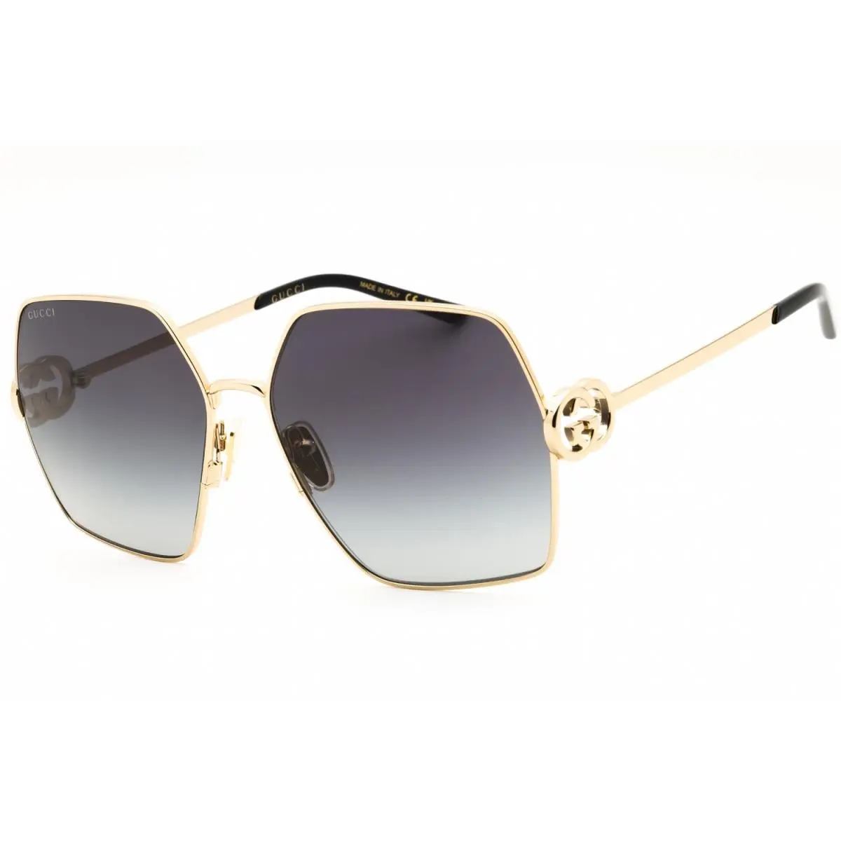GG2163-001-61 Sunglasses Frame Size 61mm 135mm 16mm Gold Women by Gucci