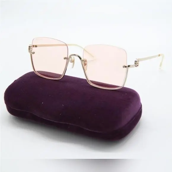 Gucci Sunglasses GG1279S 005 Women Pink Eyewear