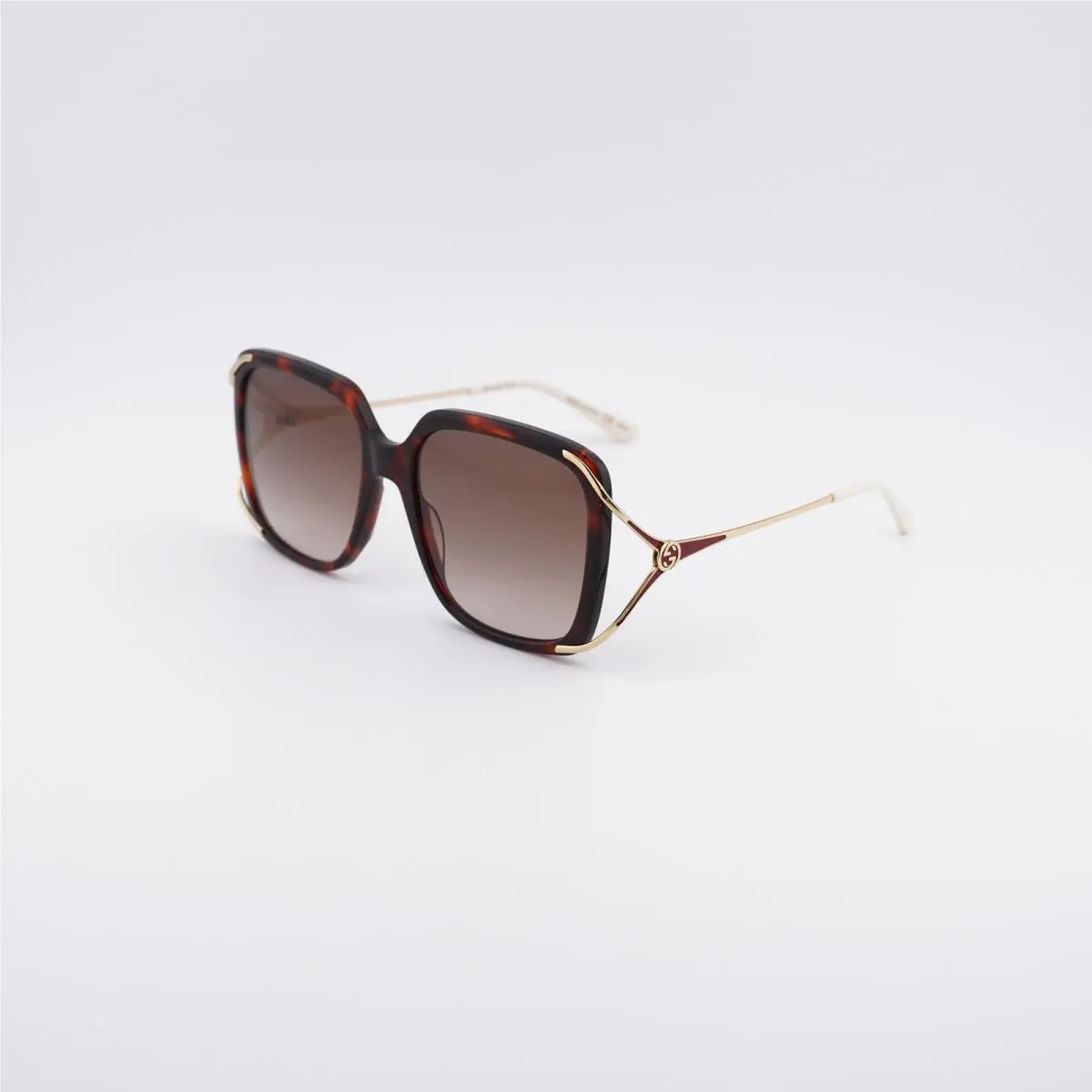 GG0647S 002 Havana/gold/brown Gradient 56-18-130 Sunglasses by Gucci
