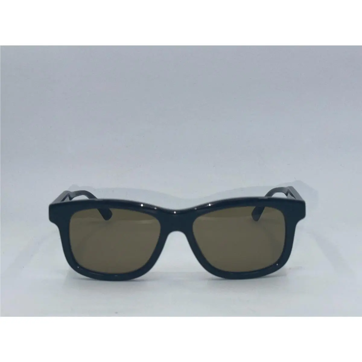 GG0824S 002 Rectangular Sunglasses Black Frame Brown Lens 53mm by Gucci