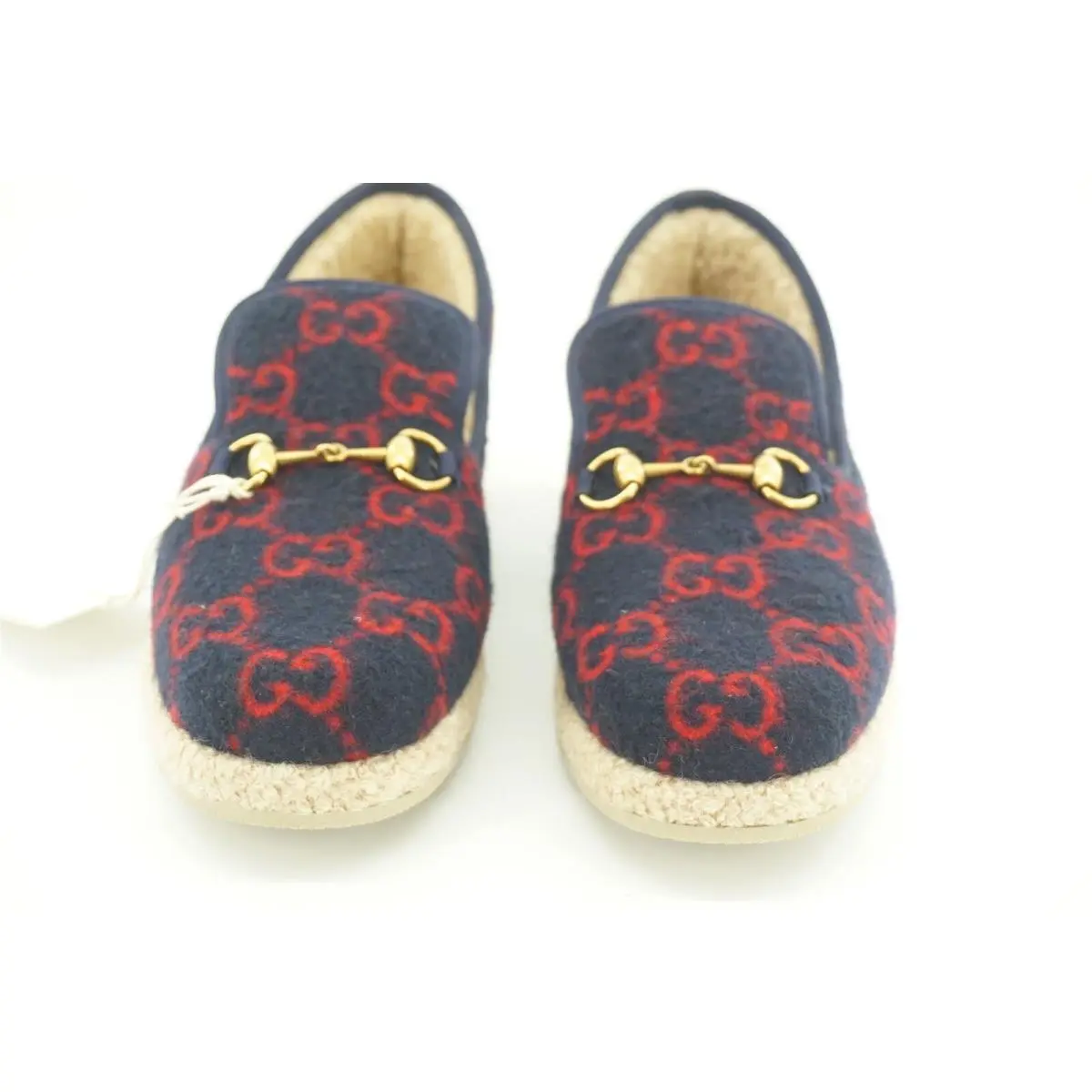 Gucci shoes - Fria GG Wool - Fria Wool - Blue Red - Blue (UPC: 450002796362) 8