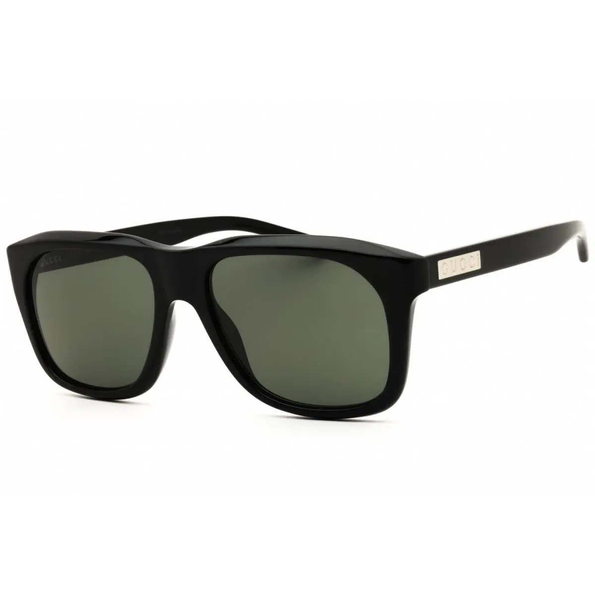 GG2077-001-55 Sunglasses Frame Size 55mm 145mm 17mm Black Men by Gucci
