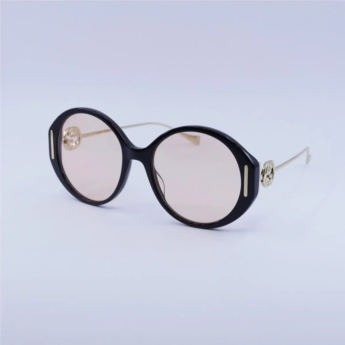 GG1202S 002 Black/gold/gold Pink 57-19-140 Sunglasses by Gucci