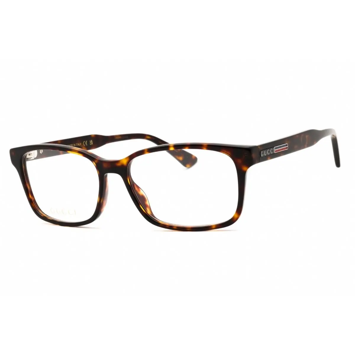 GG0826-005-55 Eyeglasses Frame Size 55mm 16mm 145mm Havana Men 8896523127 by Gucci