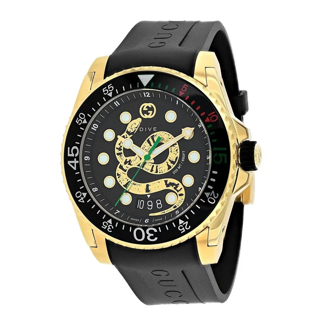 Gucci Men`s Dive Watch Men`s