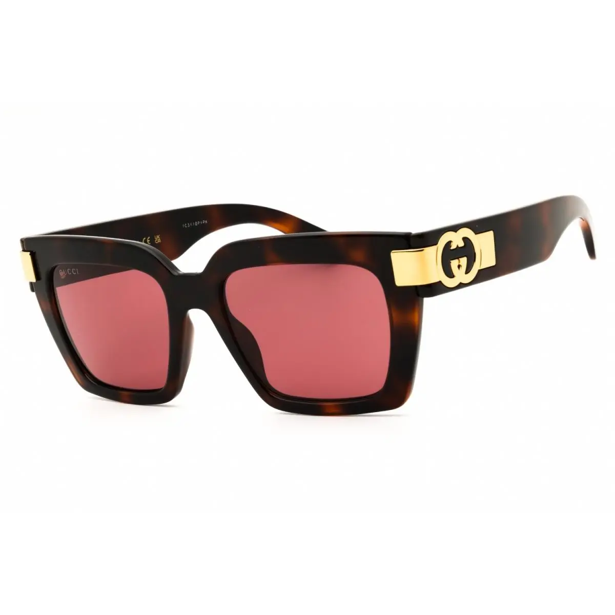 GG1689-002-54 Sunglasses Frame Size 54mm 145mm 19mm Havana Women by Gucci