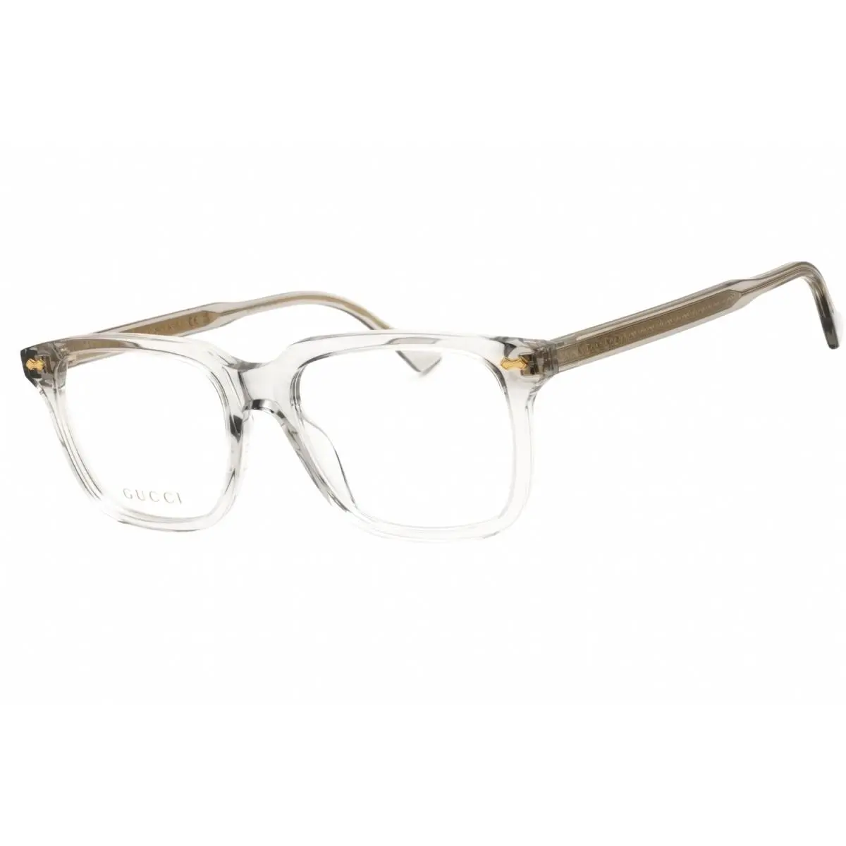 GG0737-010-53 Eyeglasses Frame Size 53mm 18mm 150mm Grey Men 889652361987 by Gucci