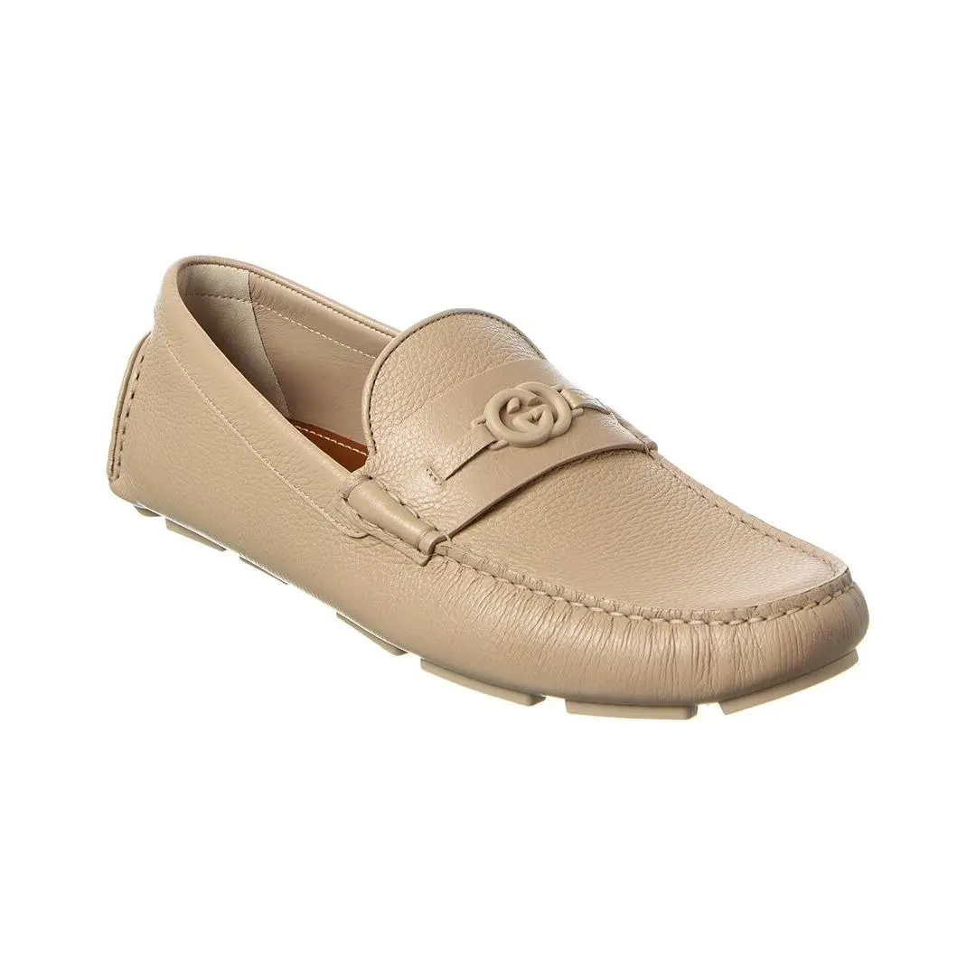 Driver Leather Loafer Men`s 6 Uk by Gucci