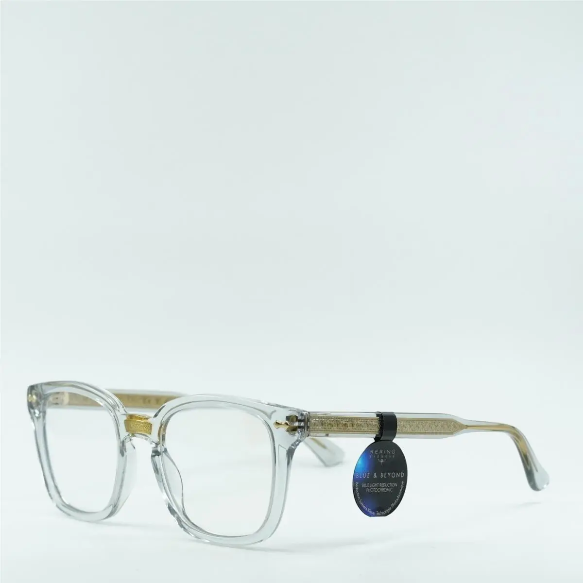 GG0184S 001 Transparent Grey/clear to Grey Photochromic 50-21-145 by Gucci