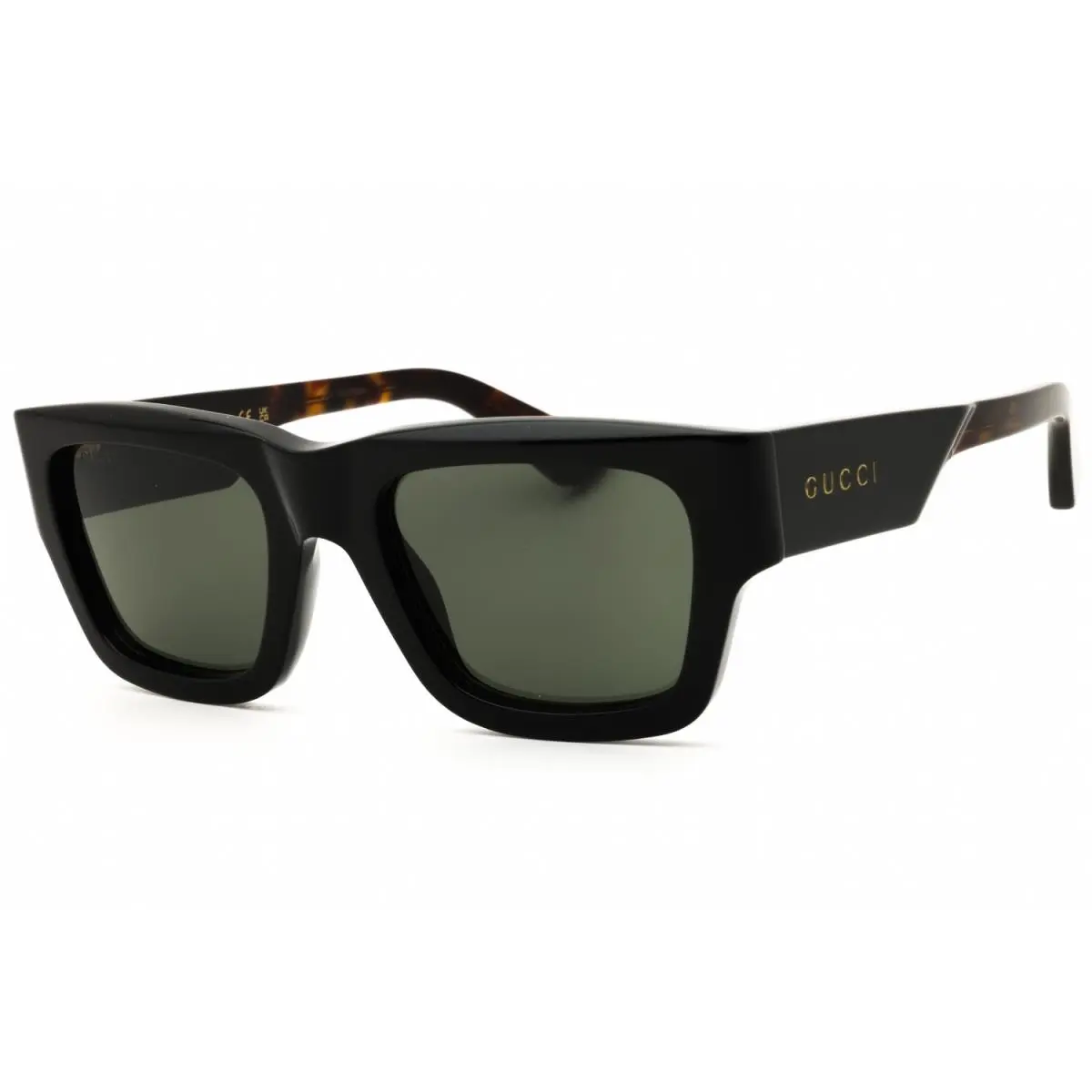 GG1668-001-52 Sunglasses Frame Size 52mm 145mm 21mm Black Men by Gucci