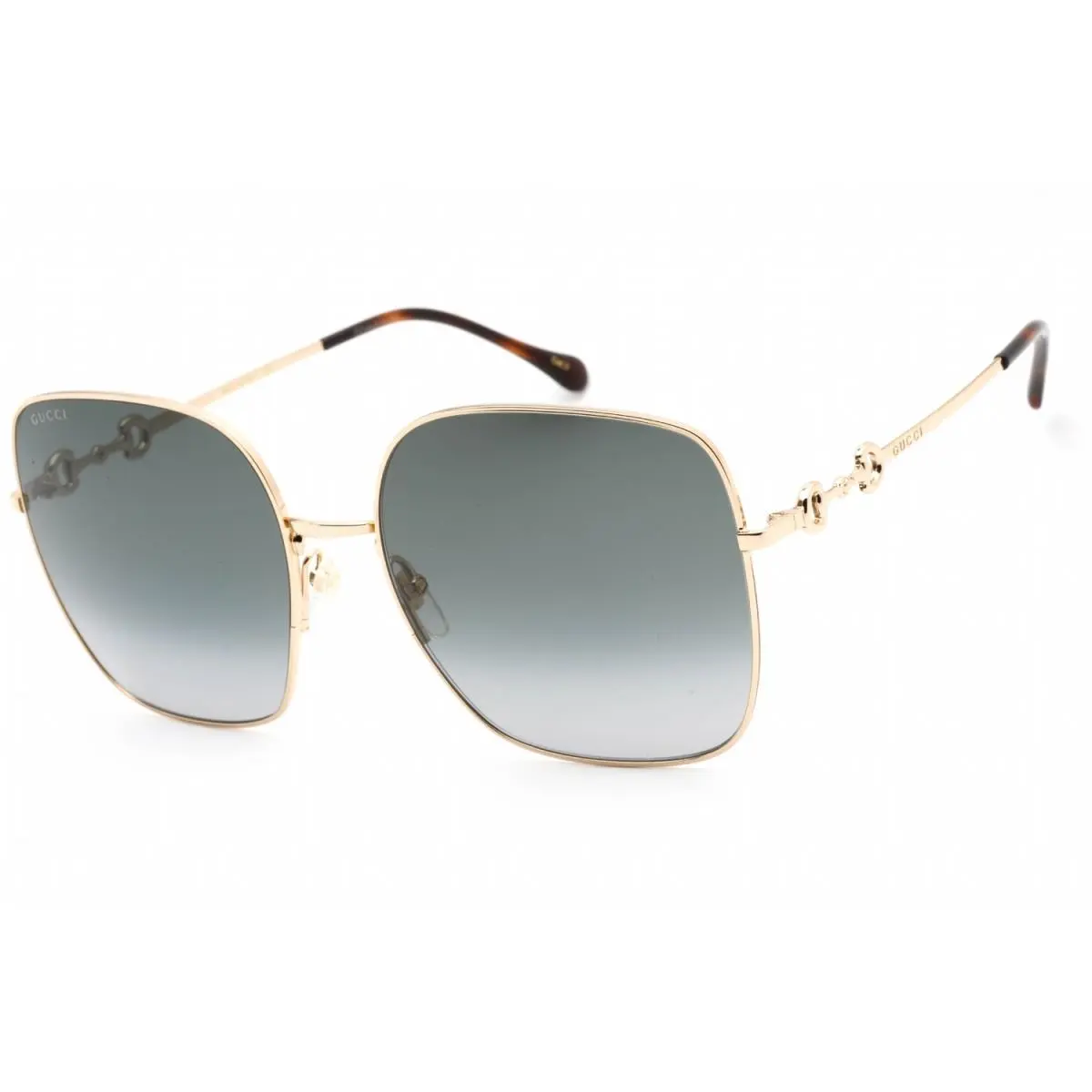 GG879S-001-61 Sunglasses Frame Size 61mm 140mm 18mm Gold Women by Gucci