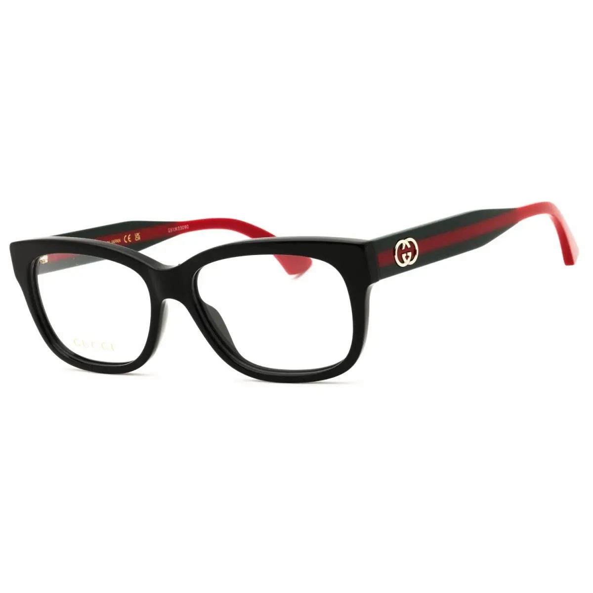 GG0278-011-55 Eyeglasses Frame Size 55mm 15mm 145mm Black Women 889652632 by Gucci