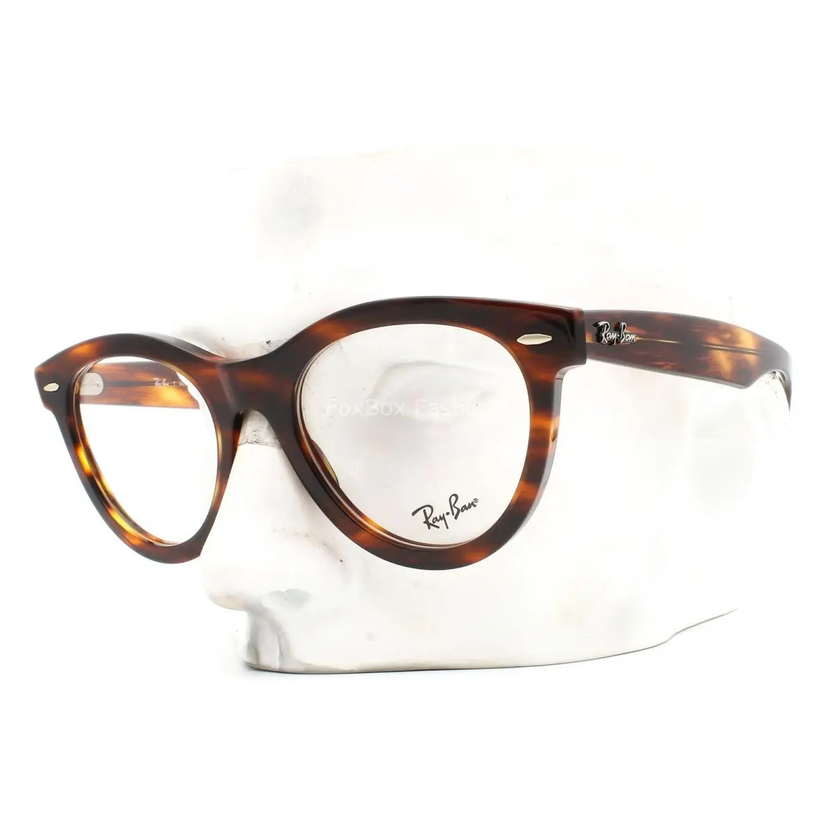 Ray-ban Wayfarer Way Eyeglasses RB 2241V 2144 Brown Stripe Havana W/case 54mm by Ray-Ban