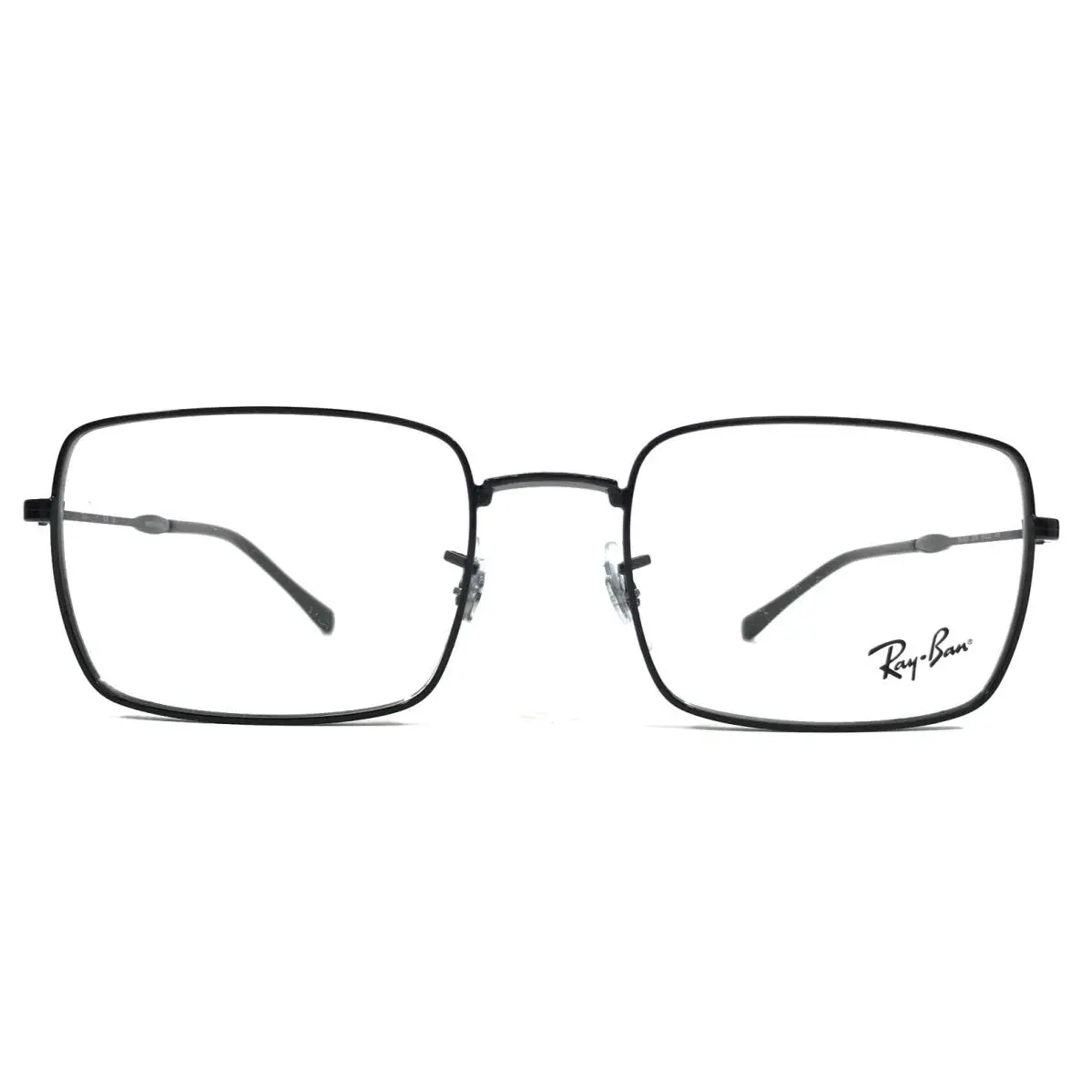 Ray-ban Eyeglasses Frames RB6520 2509 Black Rectangle Full Rim 55-20-145