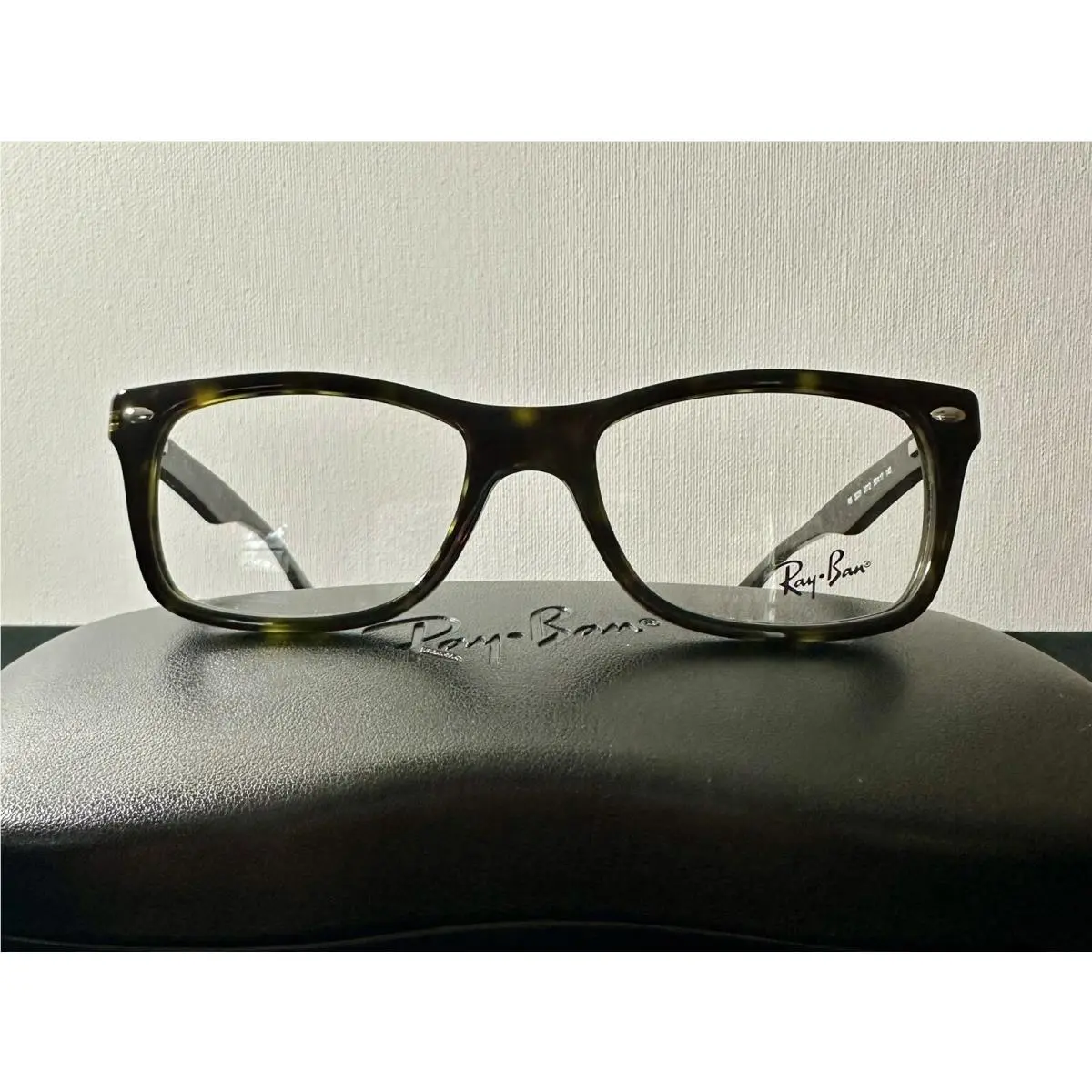 Ray-ban Eyeglasses Frames Case Model RB5228 2012 in Color Dark Havana Brown