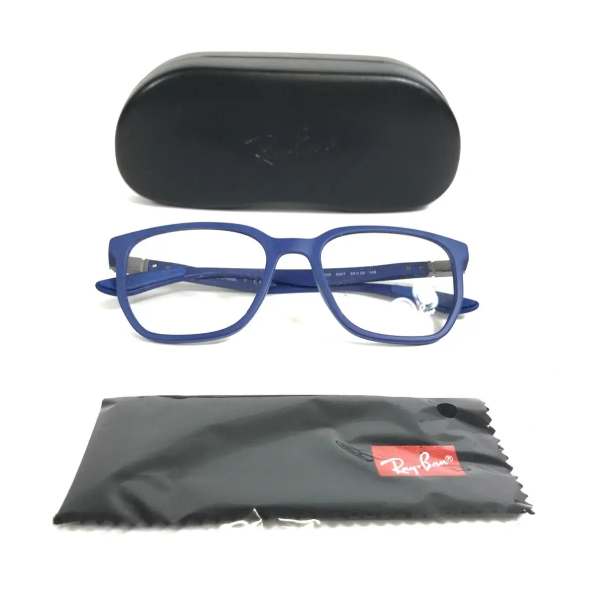Ray-ban Eyeglasses Frames RB7235 5207 Liteforce Sand Blue Full Rim 53-19-145
