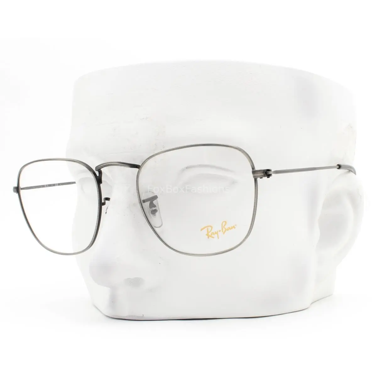 Ray-ban Frank Eyeglasses Glasses RB 3857V 3118 Antique Gunmetal 51mm W/case