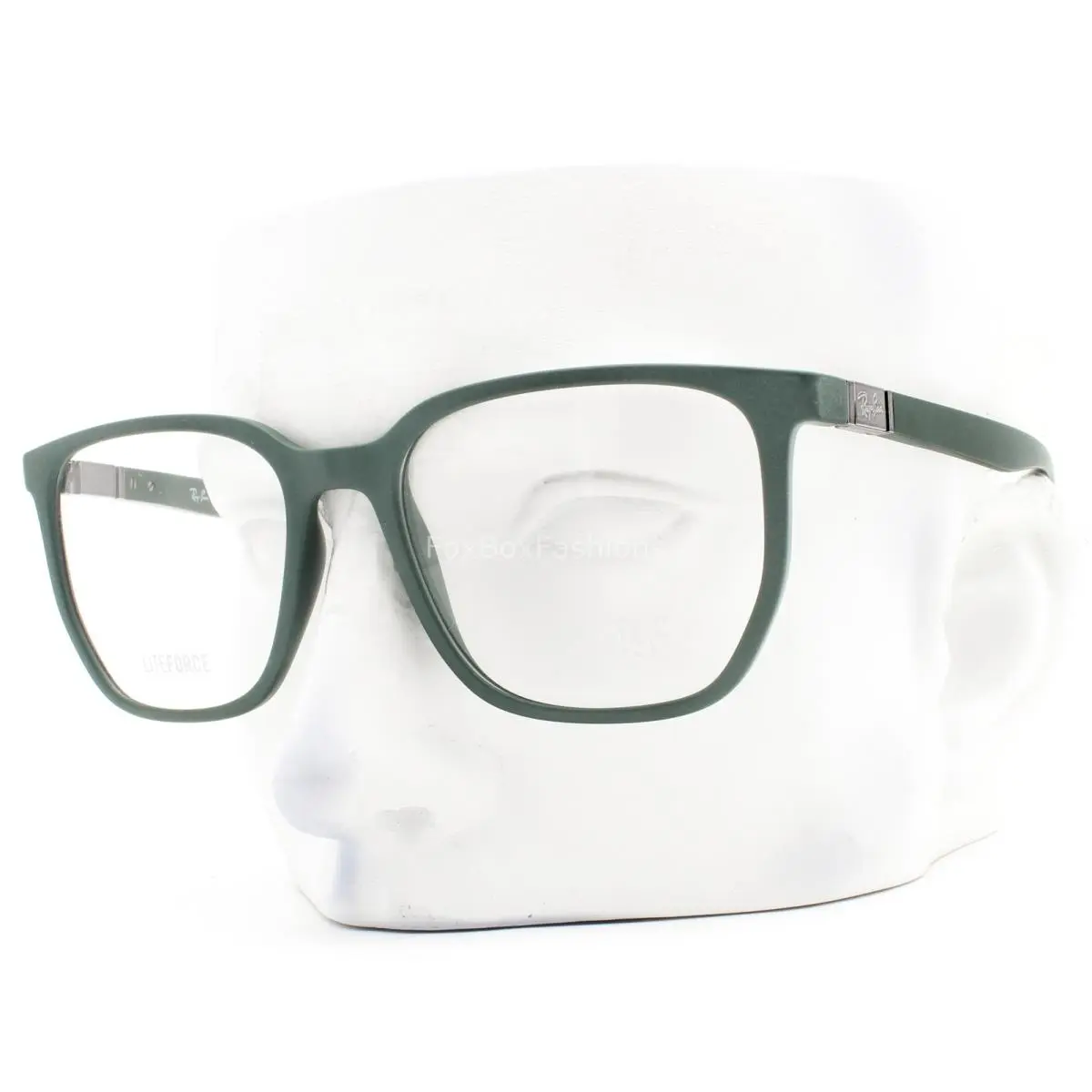 Ray-ban Liteforce Eyeglasses RB7235 8062 Glasses Matte Sand Green 55mm with Case by Ray-Ban