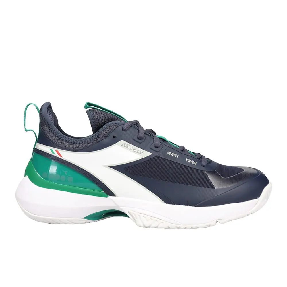 Diadora Finale All Ground Tennis Mens Blue Sneakers Athletic Shoes 179359-C1512
