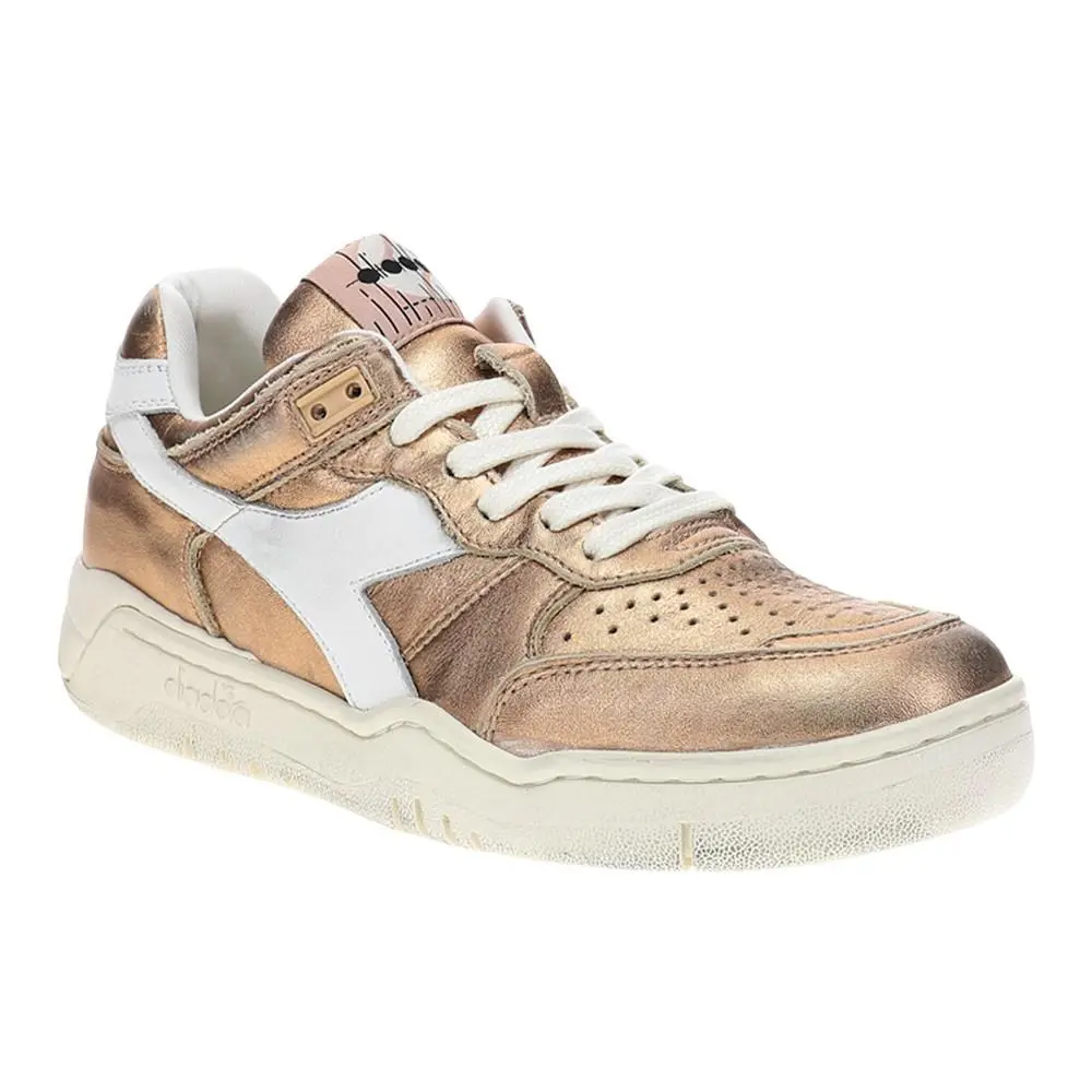 Diadora shoes - diadora B.560 Metallic Lace Up - 181320-50023 - Gold 0