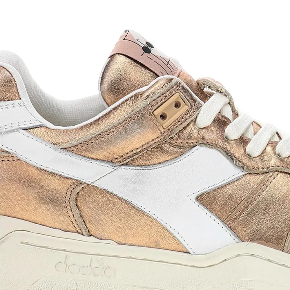 Diadora shoes - diadora B.560 Metallic Lace Up - 181320-50023 - Gold 11