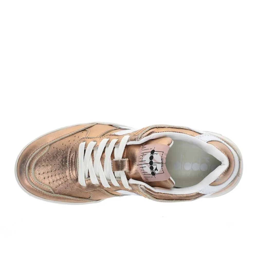 Diadora shoes - diadora B.560 Metallic Lace Up - 181320-50023 - Gold 9