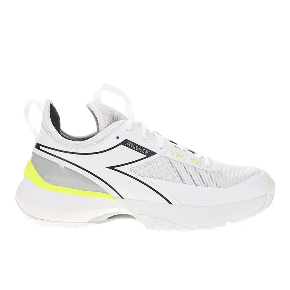 Diadora Finale All Ground Tennis Womens White Sneakers Athletic Shoes 179358-D0