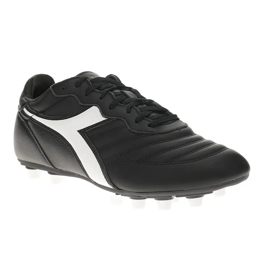Diadora shoes - diadora Brasil Lt Mdpu Firm Ground Firm Ground Soccer Cleats - 181438-C0641 - Black 0
