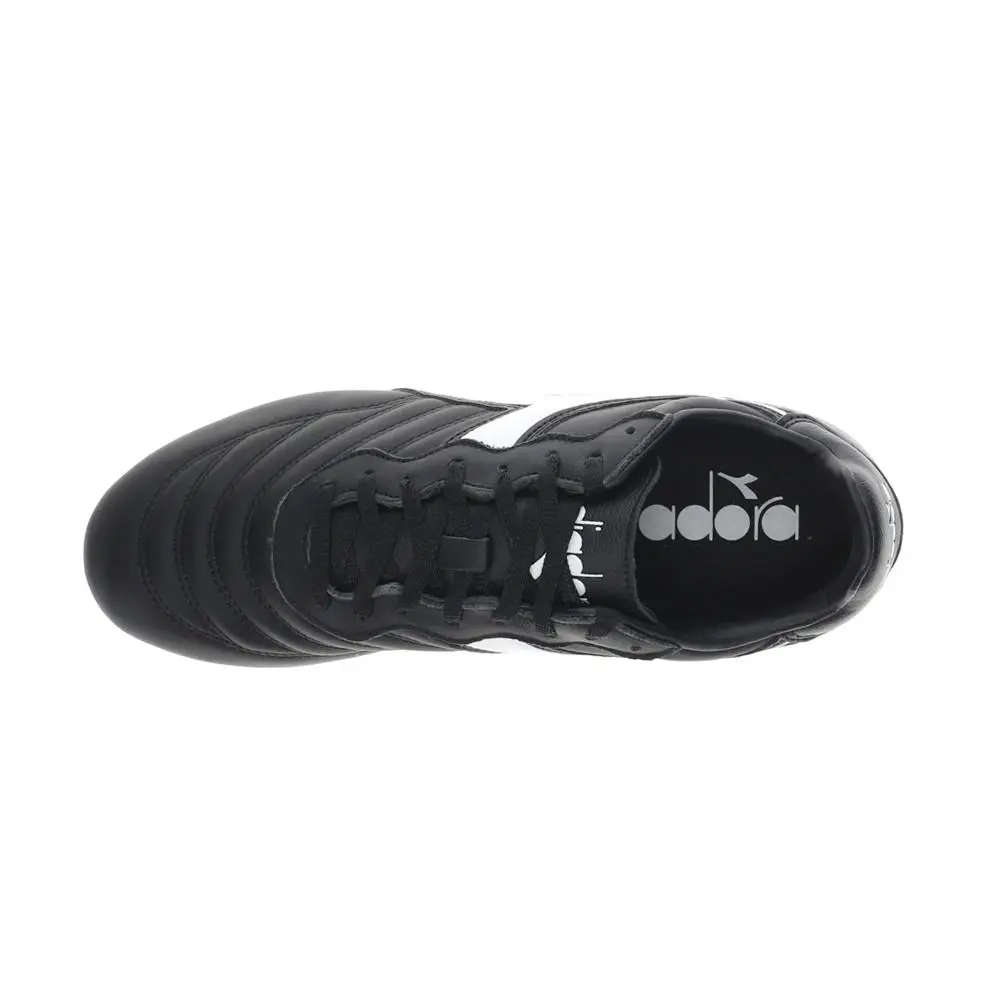 Diadora shoes - diadora Brasil Lt Mdpu Firm Ground Firm Ground Soccer Cleats - 181438-C0641 - Black 7