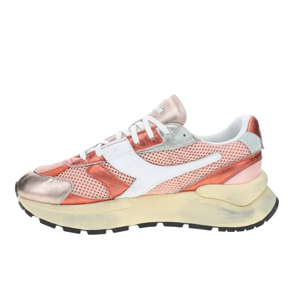 Diadora shoes - diadora Mercury Elite Lam Used Metallic Lace Up - 182352-50036 - Red 8