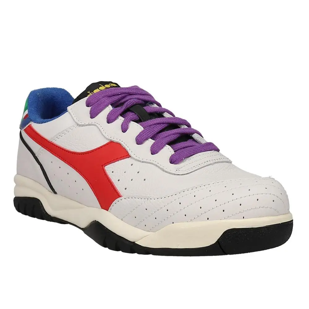Diadora shoes - diadora Maverick Pride Lace Up - 179060-C3196 - White 0