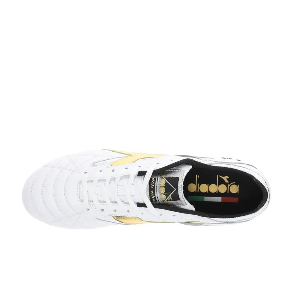 Diadora shoes - diadora M.Winner Ita Og 94 Lt Mdpu Soccer Cleats - 180693-C1070 - White 2