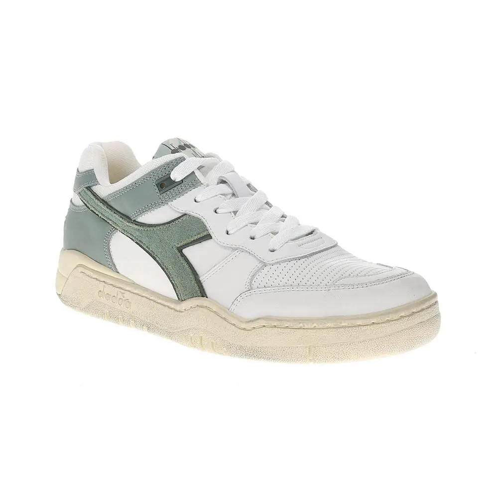 Diadora shoes - diadora B.560 Used Lace Up - 180117-70139 - Green 0