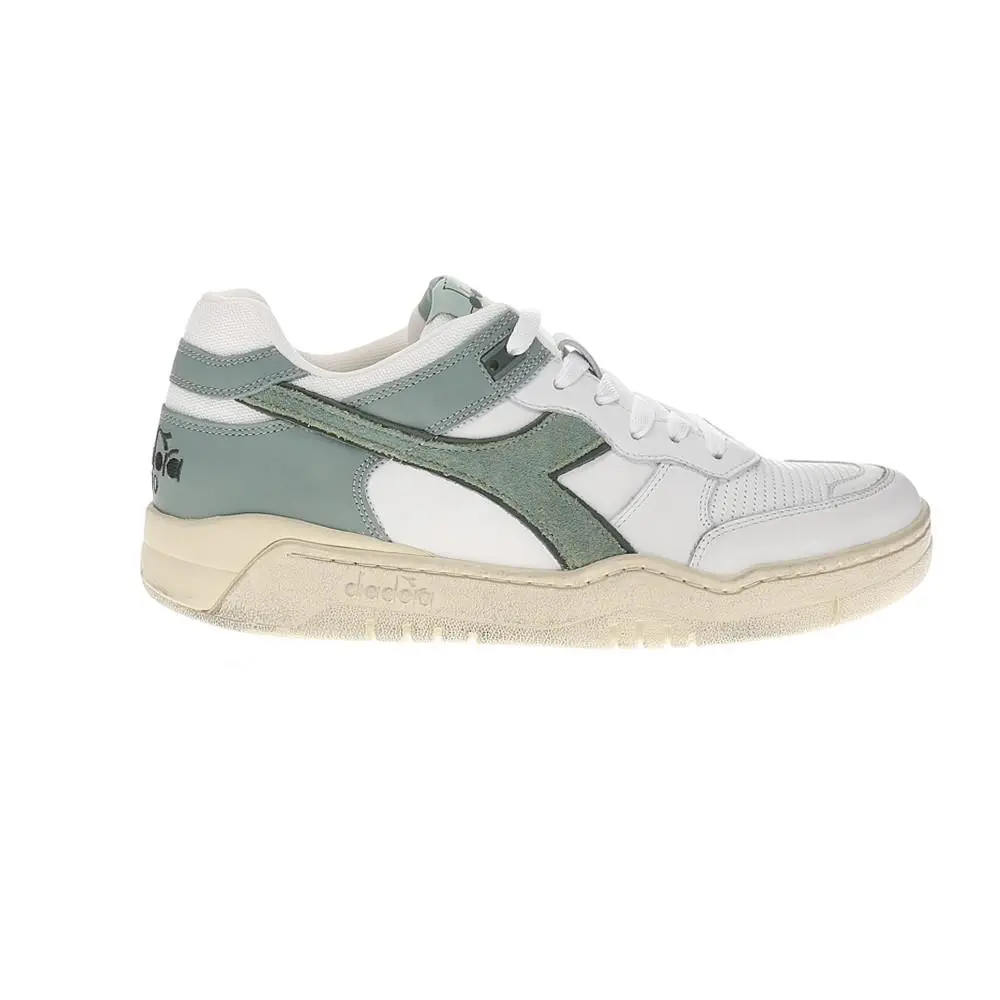 Diadora shoes - diadora B.560 Used Lace Up - 180117-70139 - Green 4