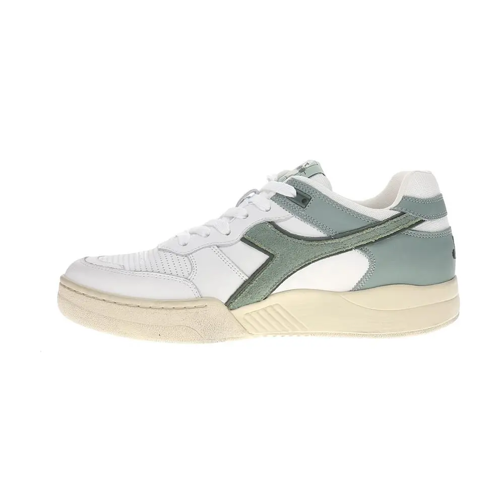 Diadora shoes - diadora B.560 Used Lace Up - 180117-70139 - Green 6