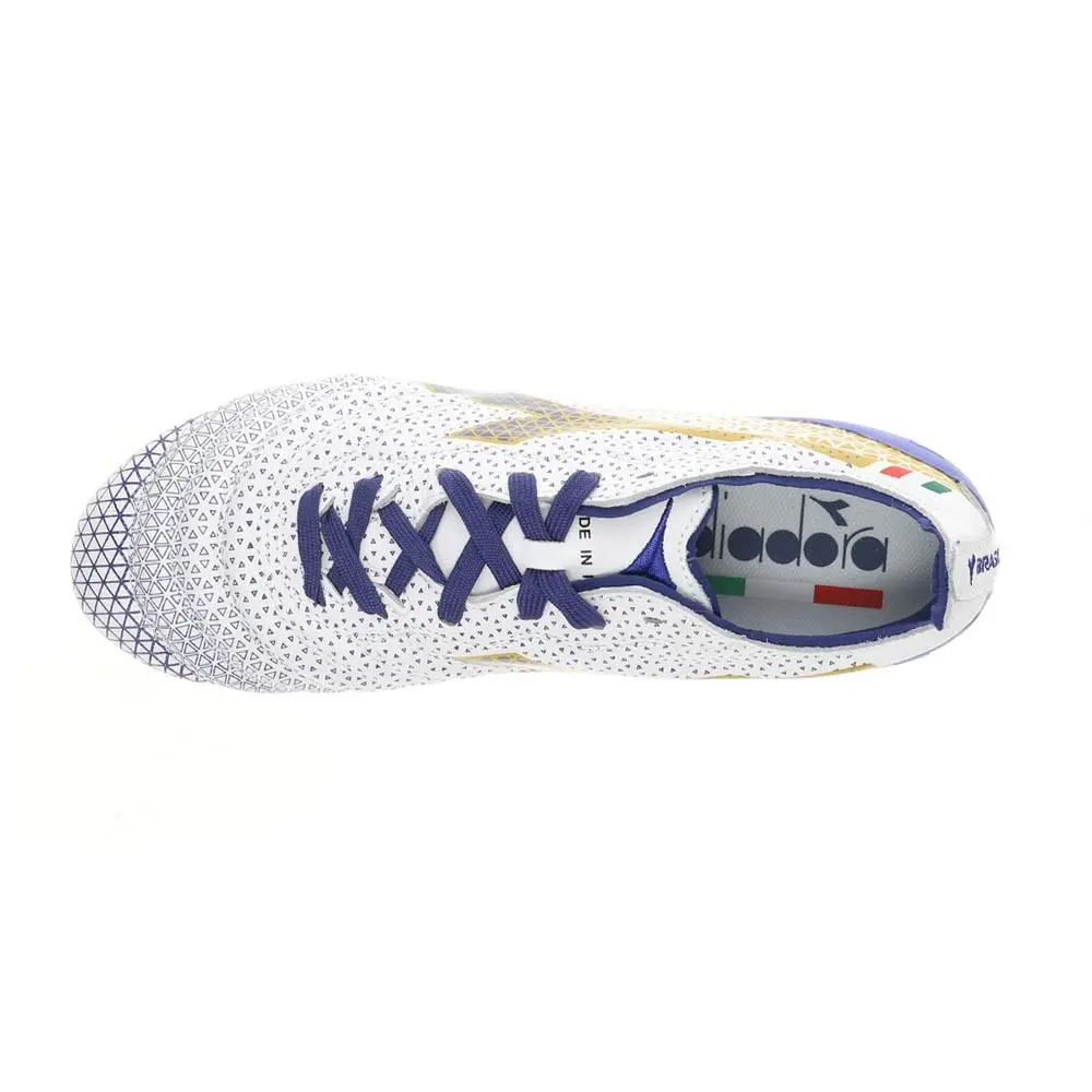 Diadora shoes - diadora Brasil Elite Tech Gr Ita Lpx Soccer Cleats - 179597-D0953 - White 7