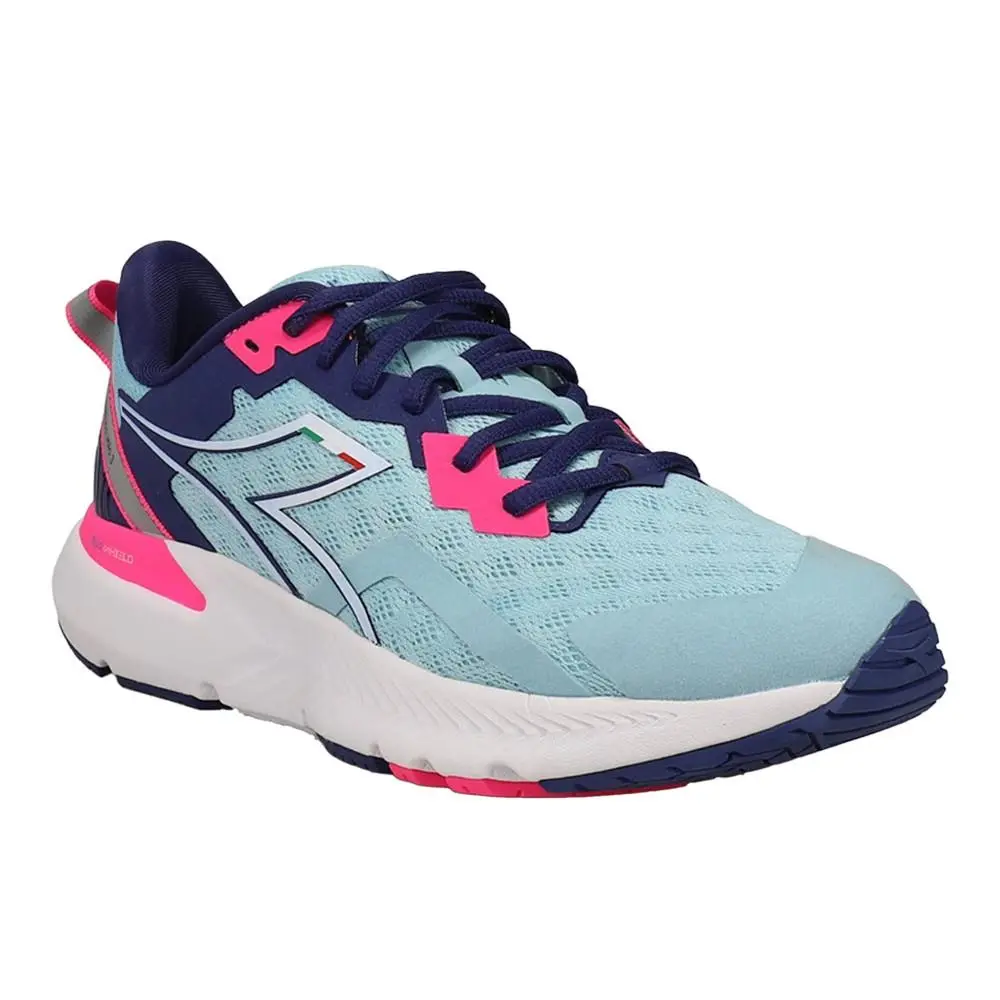 Diadora shoes - diadora Mythos Blushield Volo 3 Running - 179088-D0253 - Blue, Pink 0