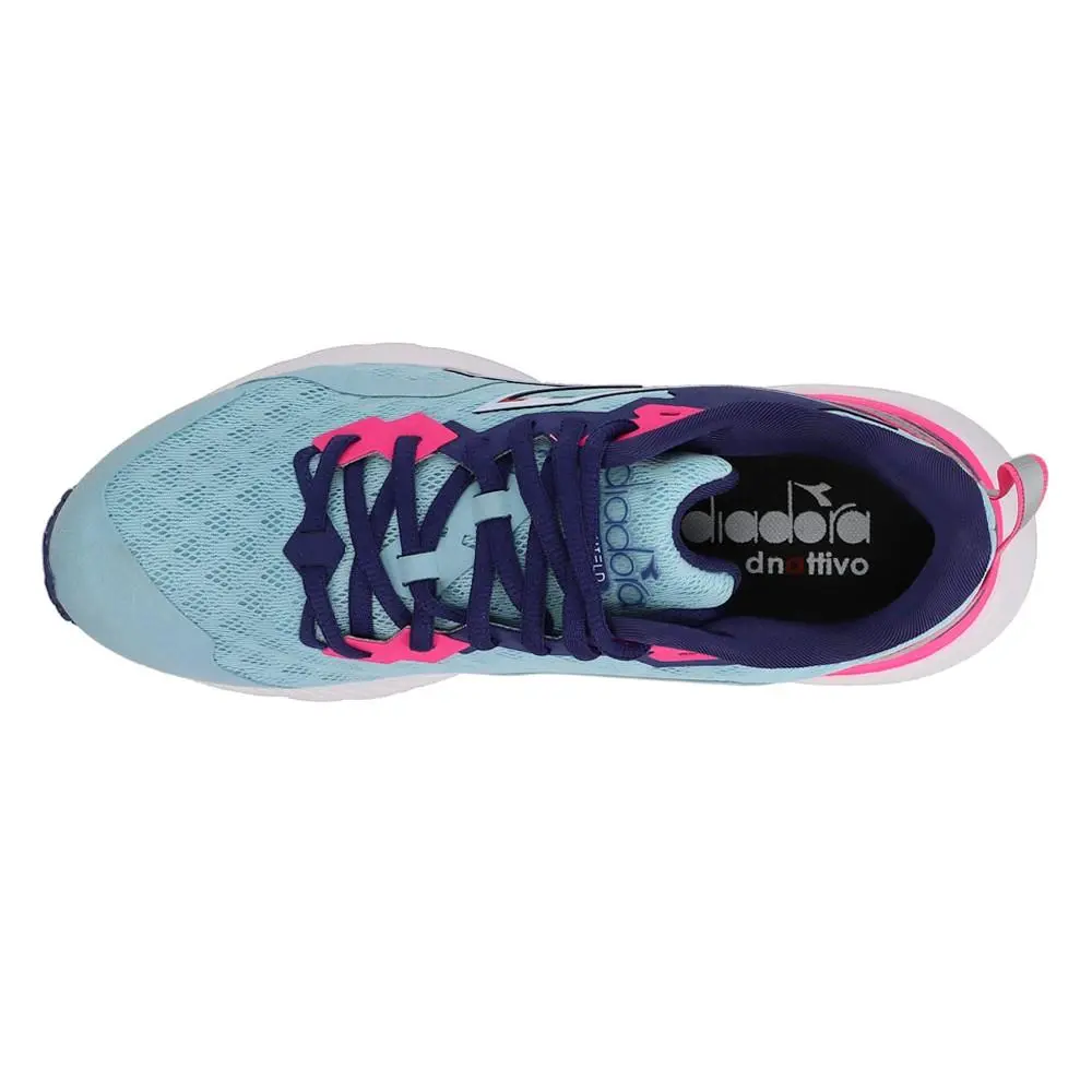 Diadora shoes - diadora Mythos Blushield Volo 3 Running - 179088-D0253 - Blue, Pink 2