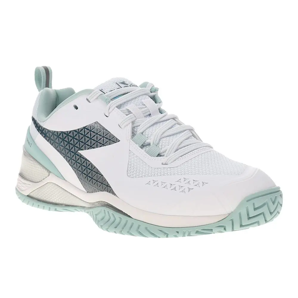 Diadora shoes - diadora Blushield Torneo 2 All Ground Tennis - 179503-D0846 - Blue, White 0