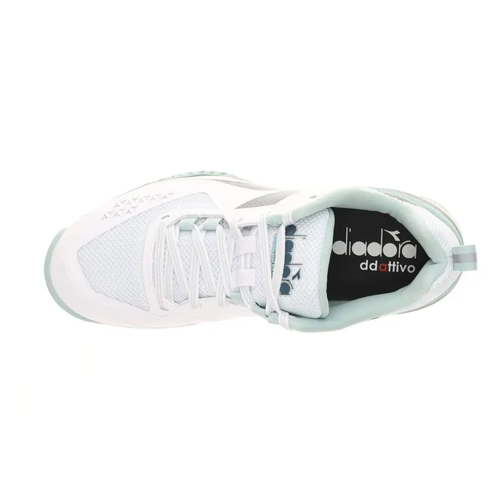 Diadora shoes - diadora Blushield Torneo 2 All Ground Tennis - 179503-D0846 - Blue, White 2