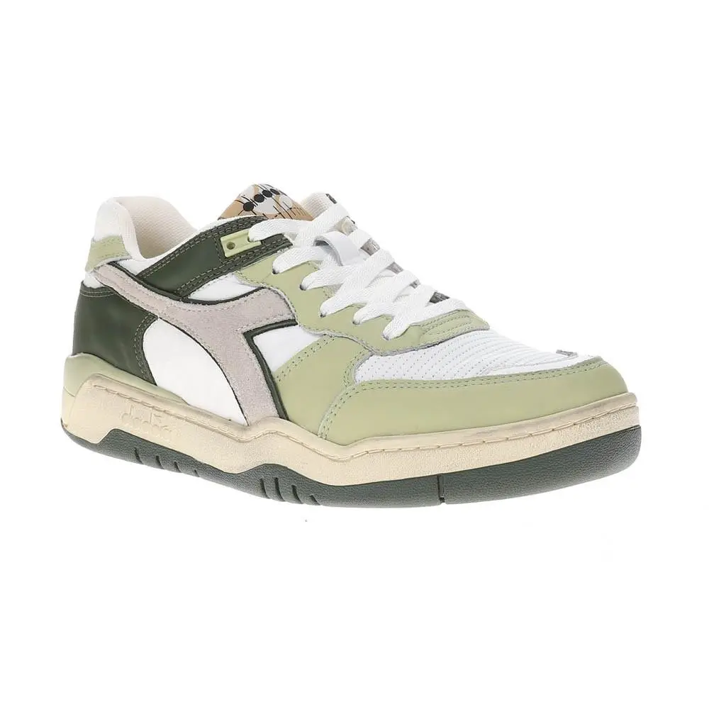 Diadora shoes - diadora B.560 Used Lace Up - 180117-70168 - Green 5