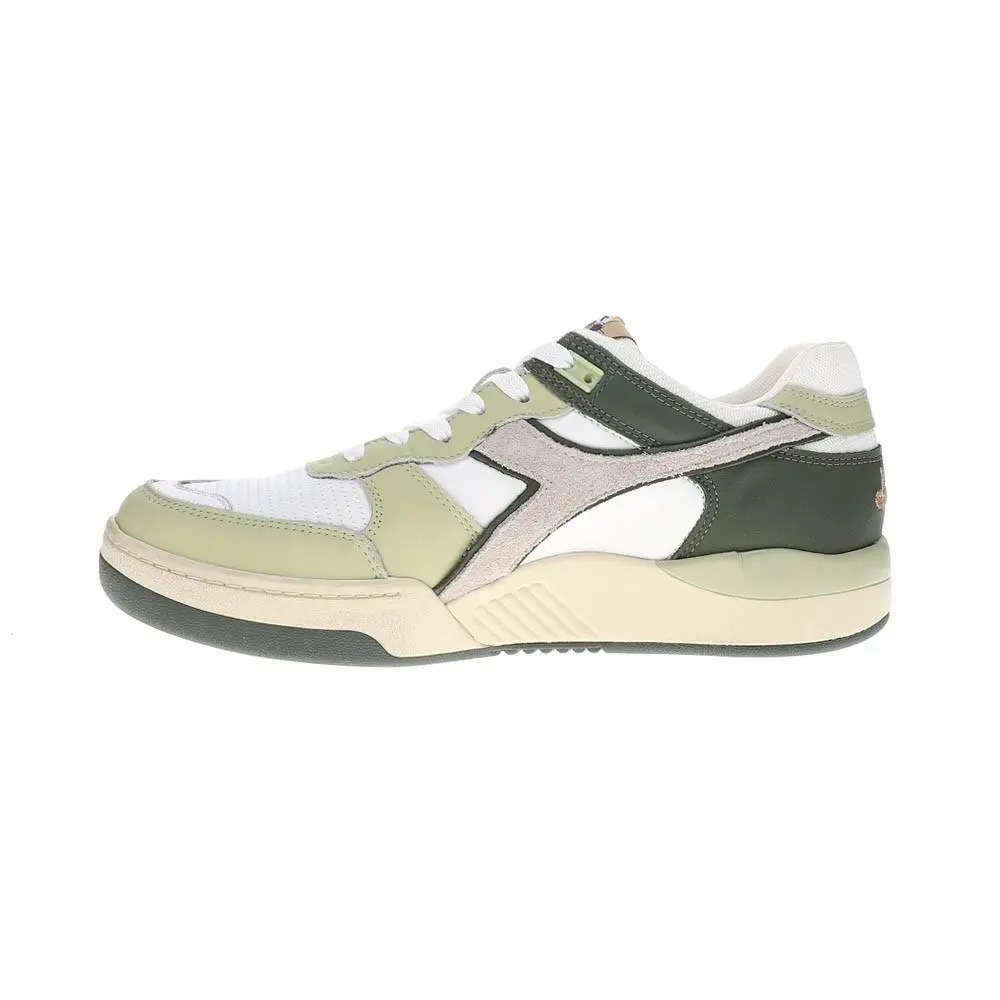 Diadora shoes - diadora B.560 Used Lace Up - 180117-70168 - Green 6
