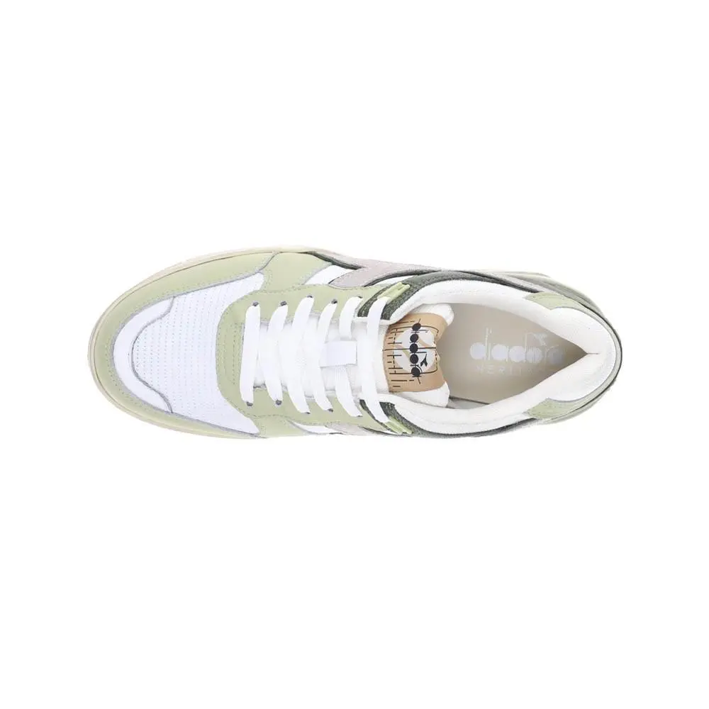 Diadora shoes - diadora B.560 Used Lace Up - 180117-70168 - Green 7