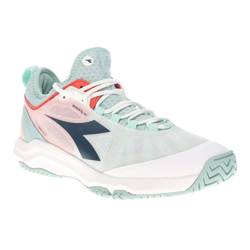 Diadora shoes - diadora Speed Blushield Fly 4 Plus Ag Tennis - 179506-D0846 - Blue 0