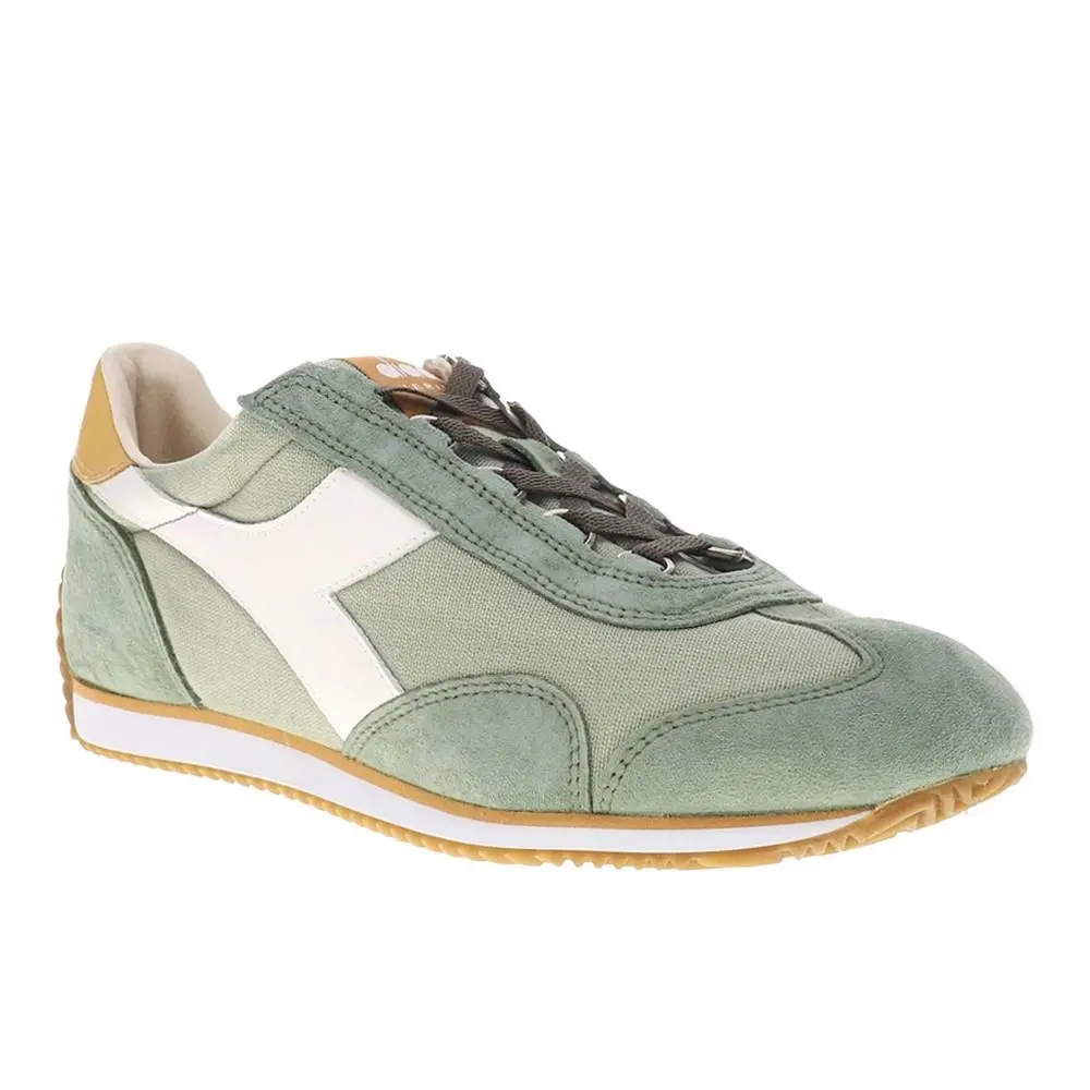 Diadora shoes - diadora Equipe H Dirty Stone Wash Lace Up - 174735-70409 - Green 0